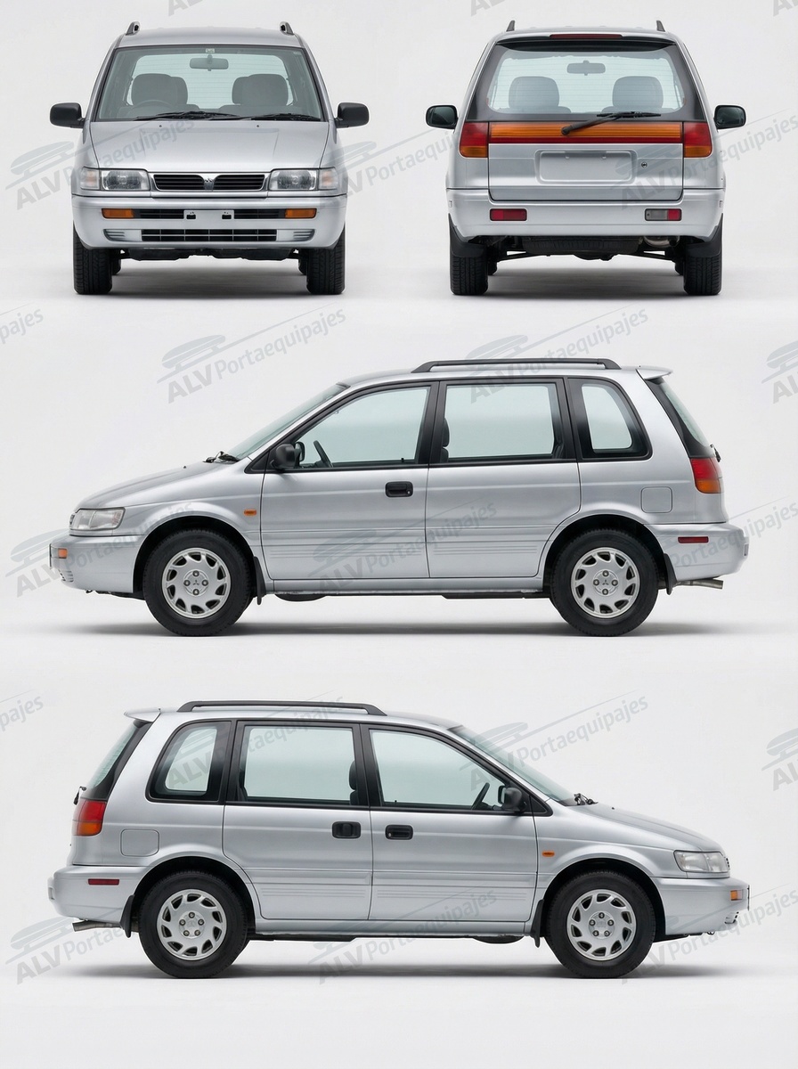 Mitsubishi Space Runner 5p MPV (I-II - railing) (1992-->2002)