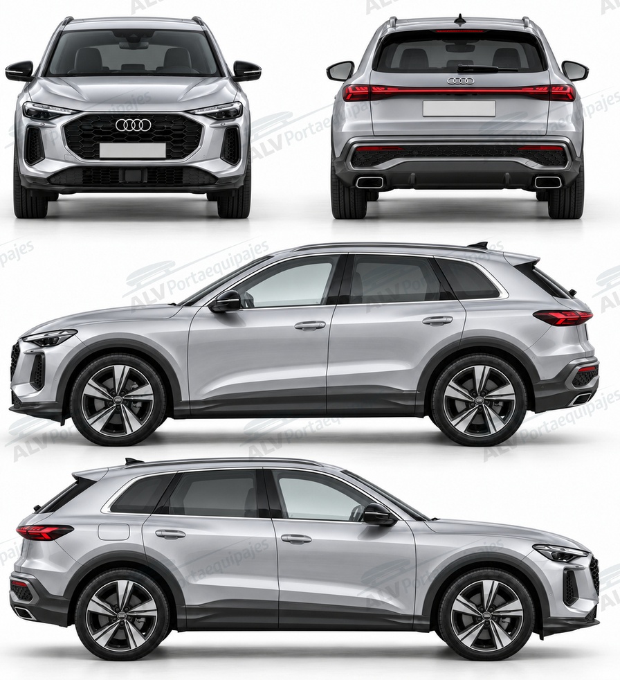 Audi Q5 5p (III/GU - railing integrado) (2025-->)