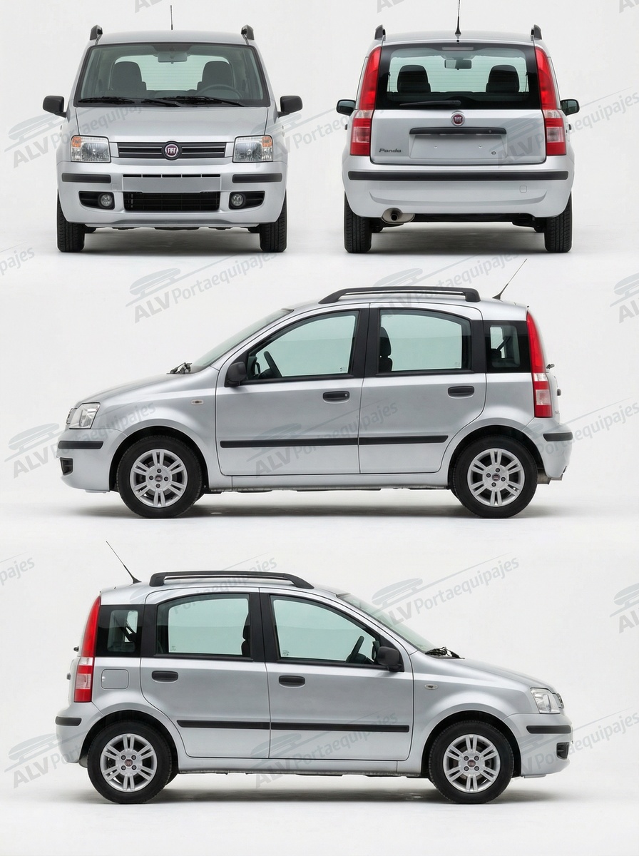 Fiat Panda 5p (II/169 - railing) (2003-->2012)