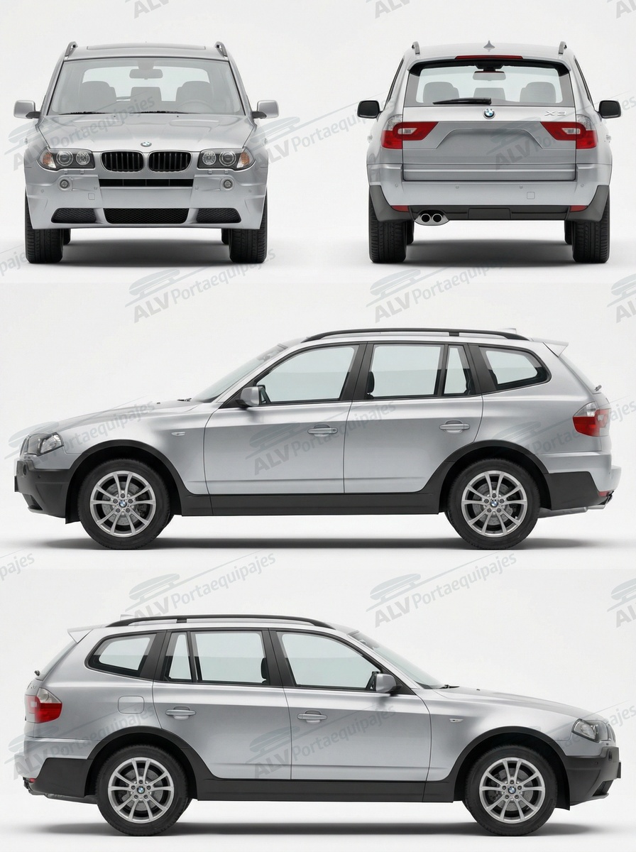BMW X3 5p (E83 - railing) (2003-->2011)