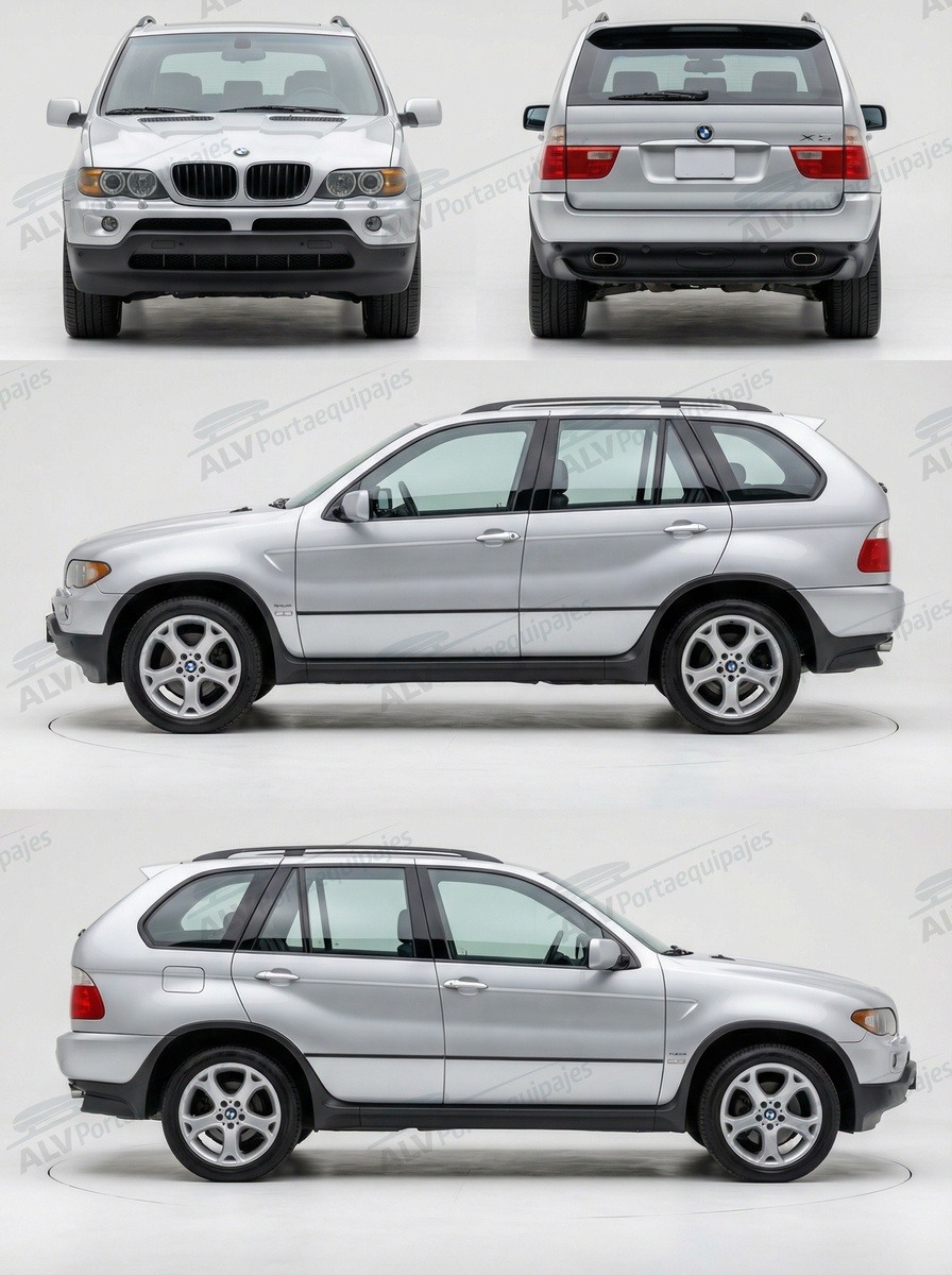 BMW X5 5p (E53 - railing) (2000-->2007)