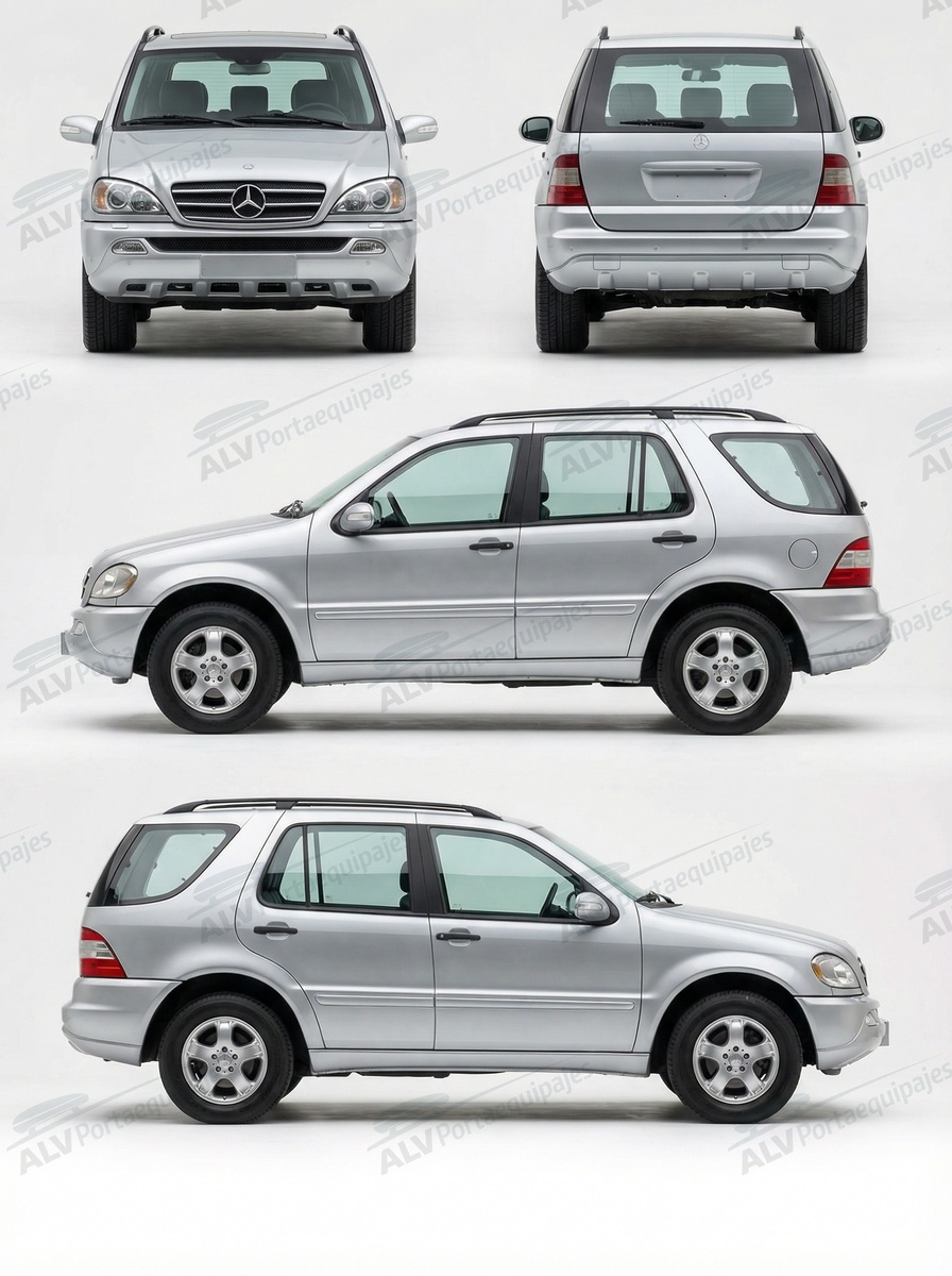 Mercedes Clase M 5p (W163 - railing) (1998-->2005)