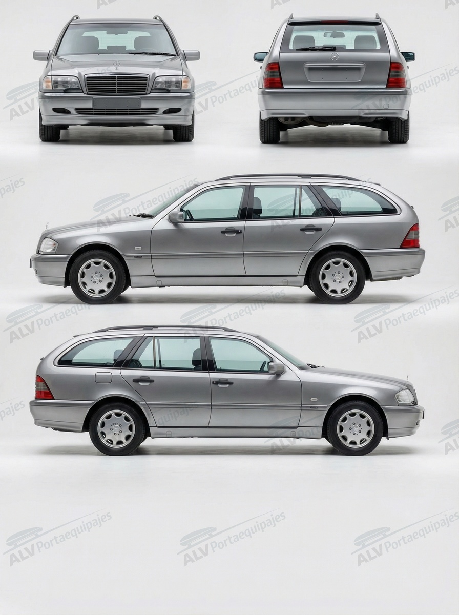 Mercedes Clase C Familiar (S202 - railing) (1993-->2000)