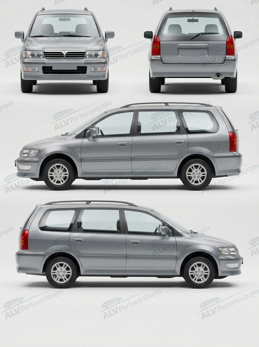 Mitsubishi Space Wagon 5p MPV (III - railing) (1999-->2003)