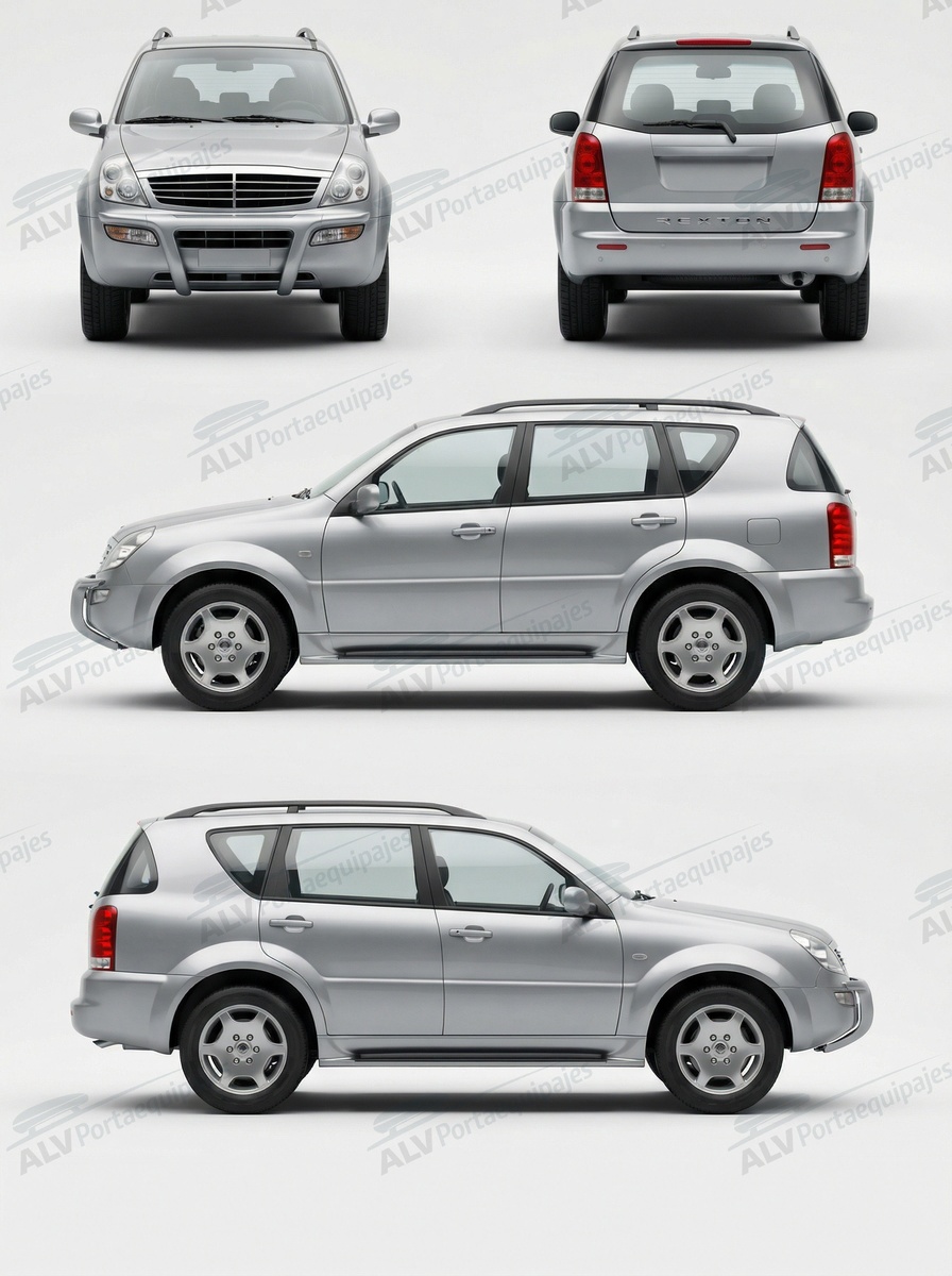 Ssangyong Rexton 5p (I/Y200 - railing) (2001-->2006)