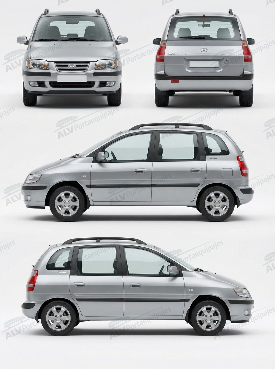Hyundai Matrix 5p MPV (railing) (2001-->2008)