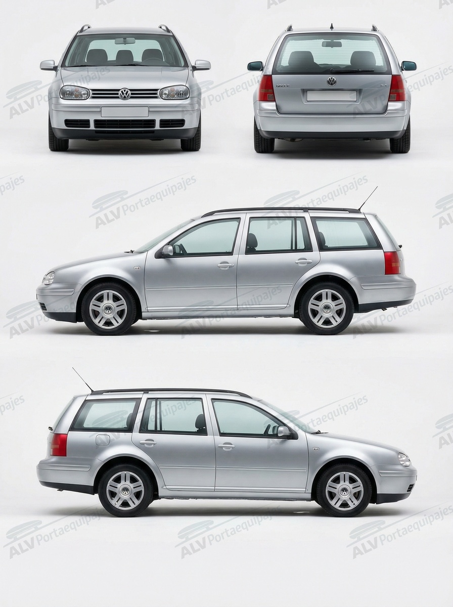 Volkswagen Golf Variant (IV - railing) (1998-->2006)