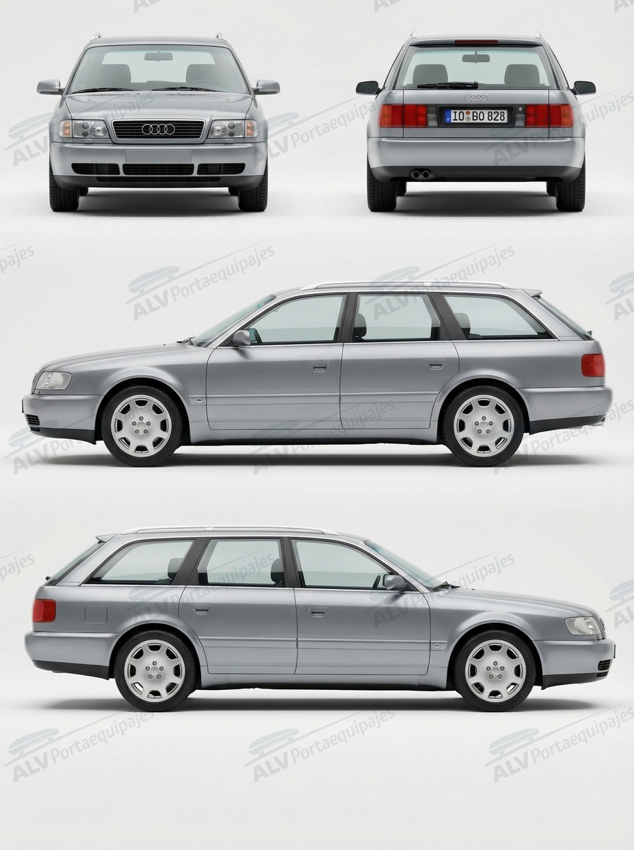 Audi 100 Avant (C4 - railing) (1991-->1994)