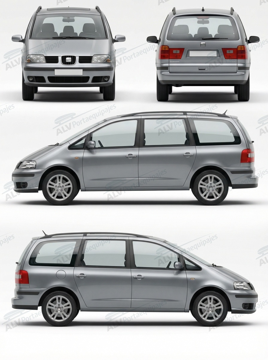 Seat Alhambra 5p MPV (I - railing) (1996-->2010)
