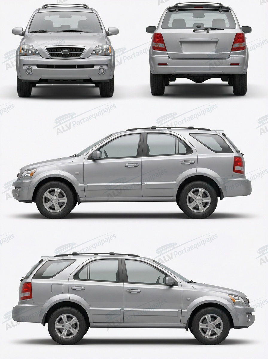 Kia Sorento 5p (I - railing) (2002-->2010)