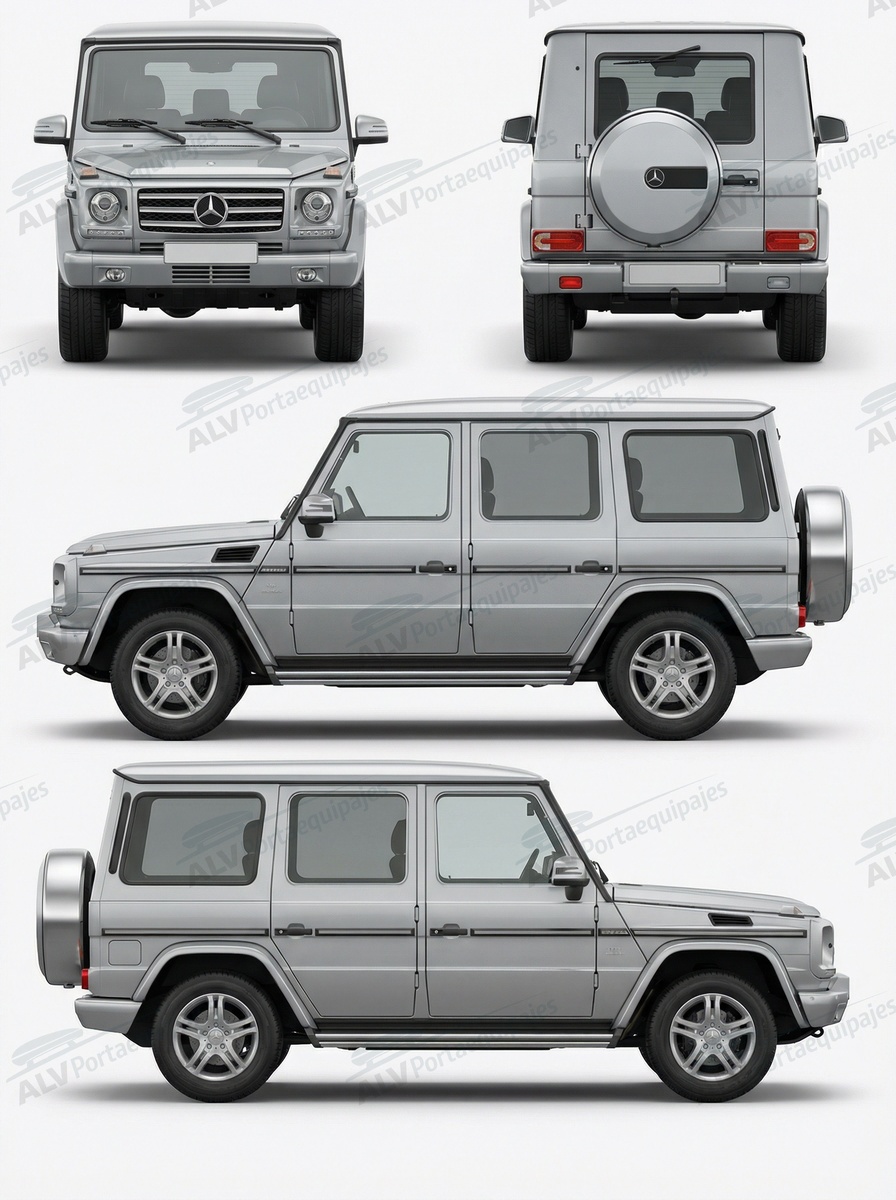 Mercedes Clase G 5p (I/W463 - vierteaguas) (1990-->2018)