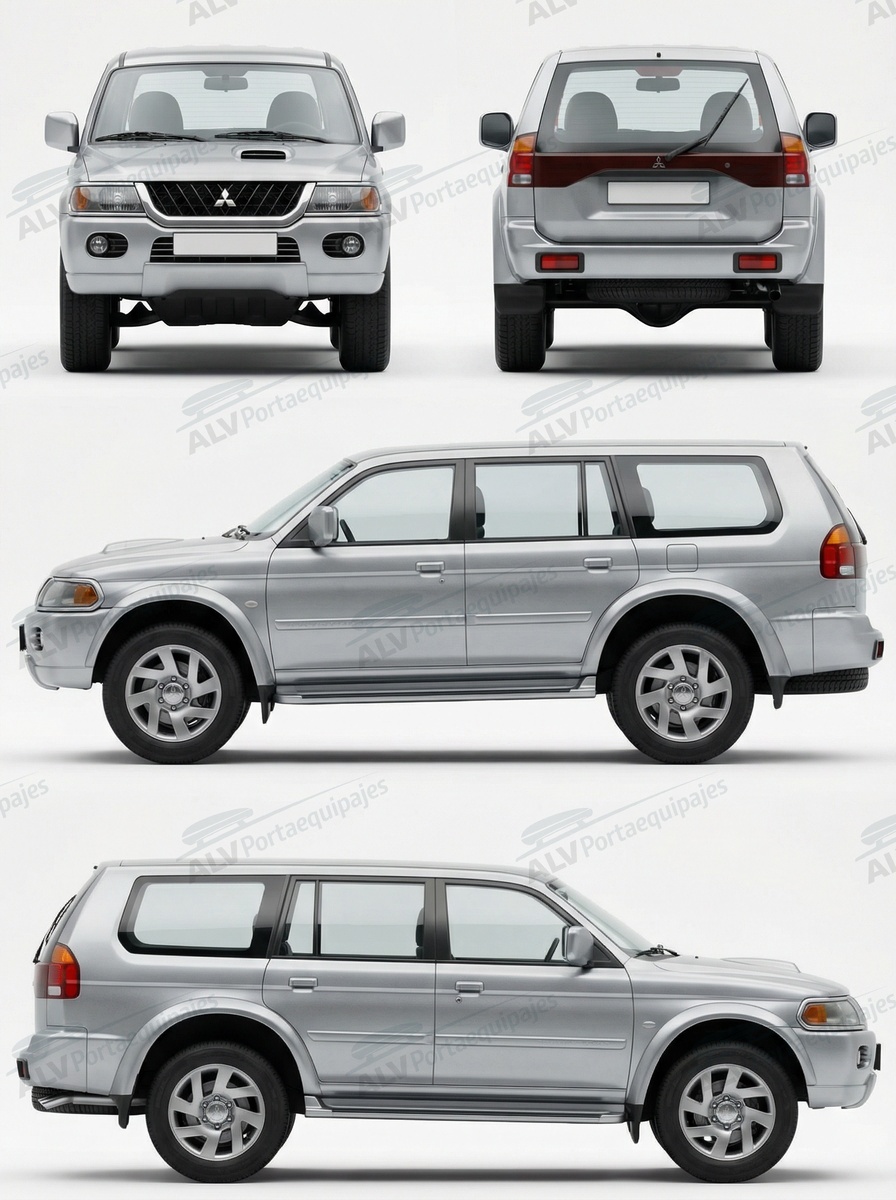Mitsubishi Montero Sport 5p (I - techo normal) (1998-->2008)