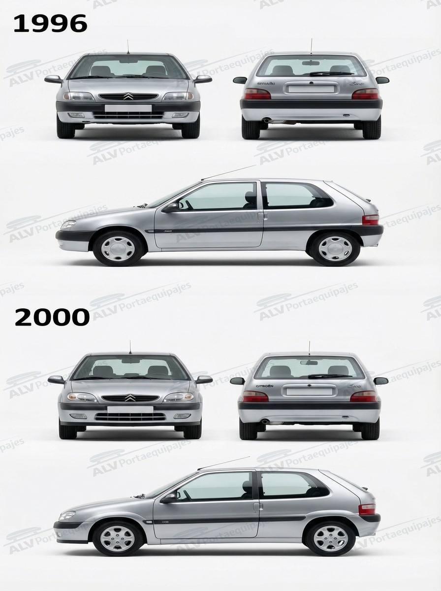 Citro&euml;n Saxo 3p (techo normal) (1996-->2003)