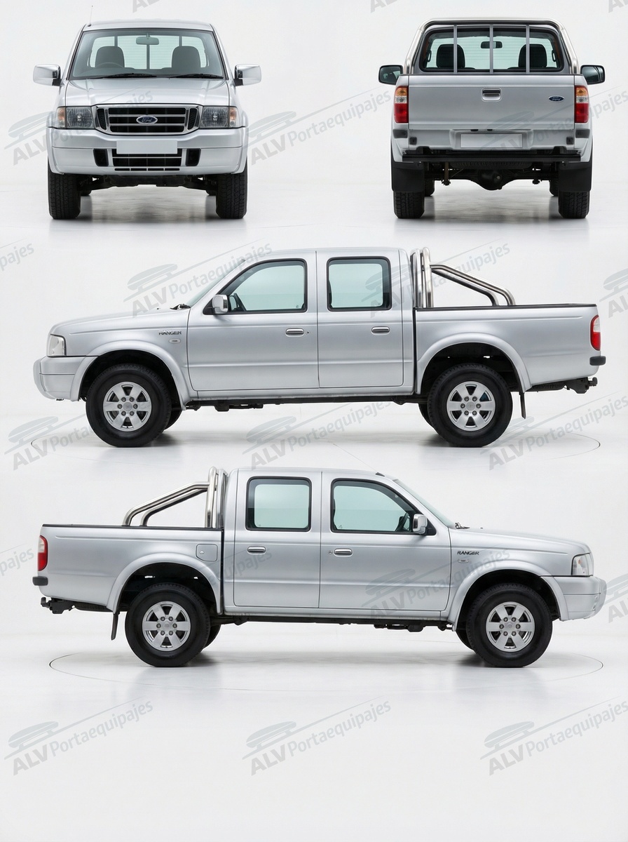 Ford Ranger cabina doble (techo normal) (2000-->2007)