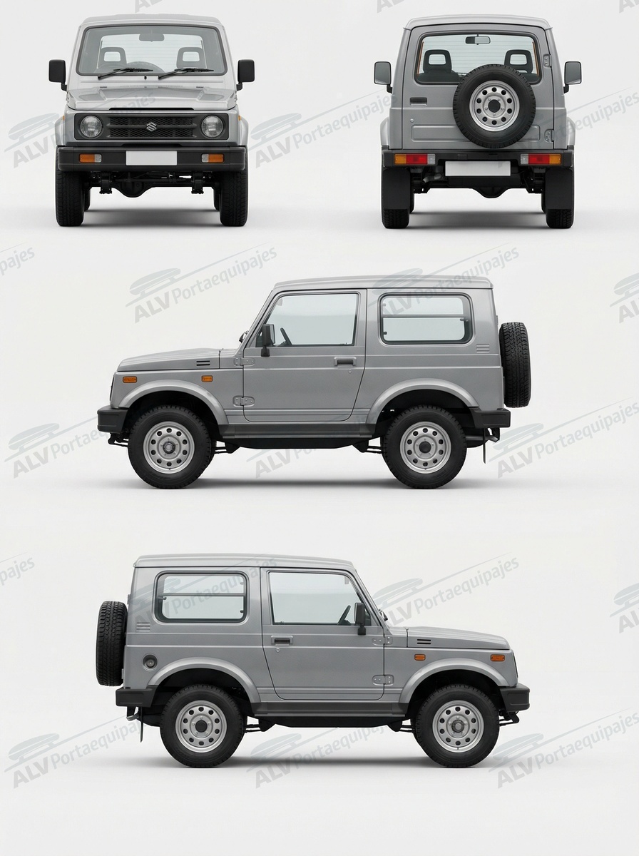 Suzuki Samurai 3p (techo met&aacute;lico) (1981-->1988)