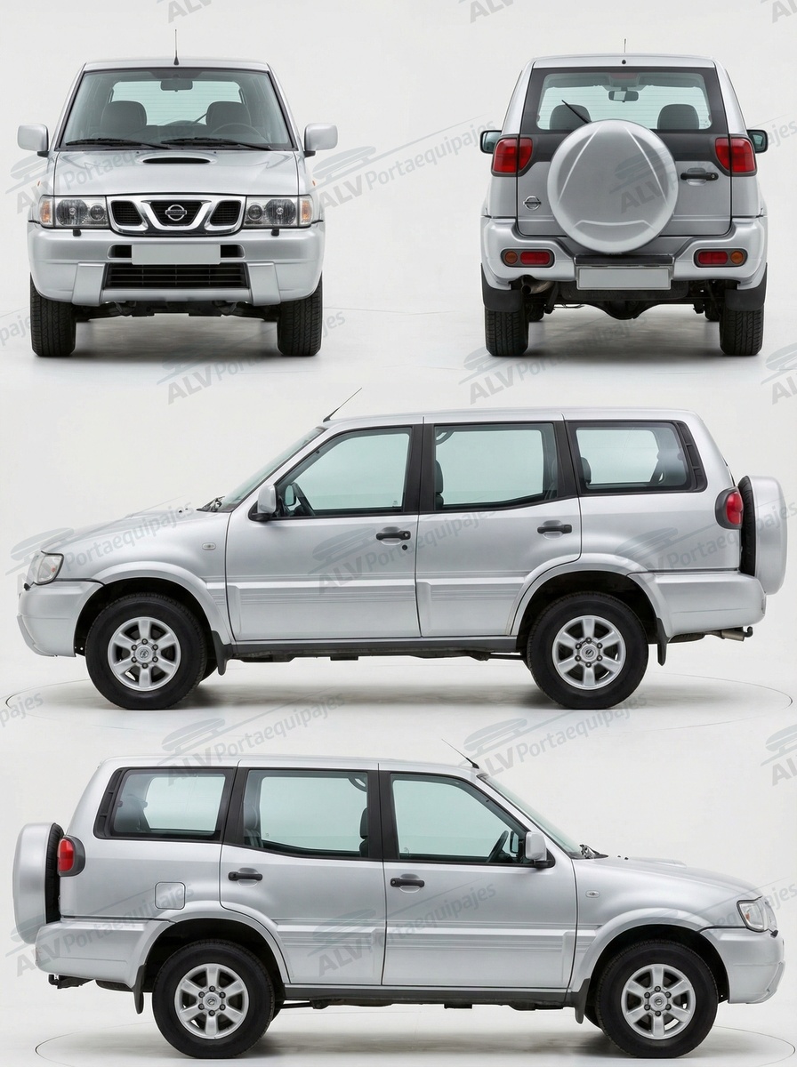 Nissan Terrano II 5p (R20 - techo normal) (1993-->2006)