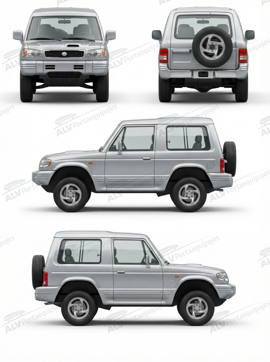 Galloper Exceed 3p (vierteaguas) (1991-->2003)