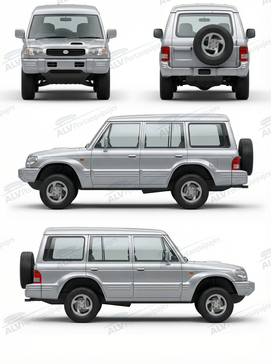 Galloper Exceed 5p (vierteaguas) (1991-->2003)