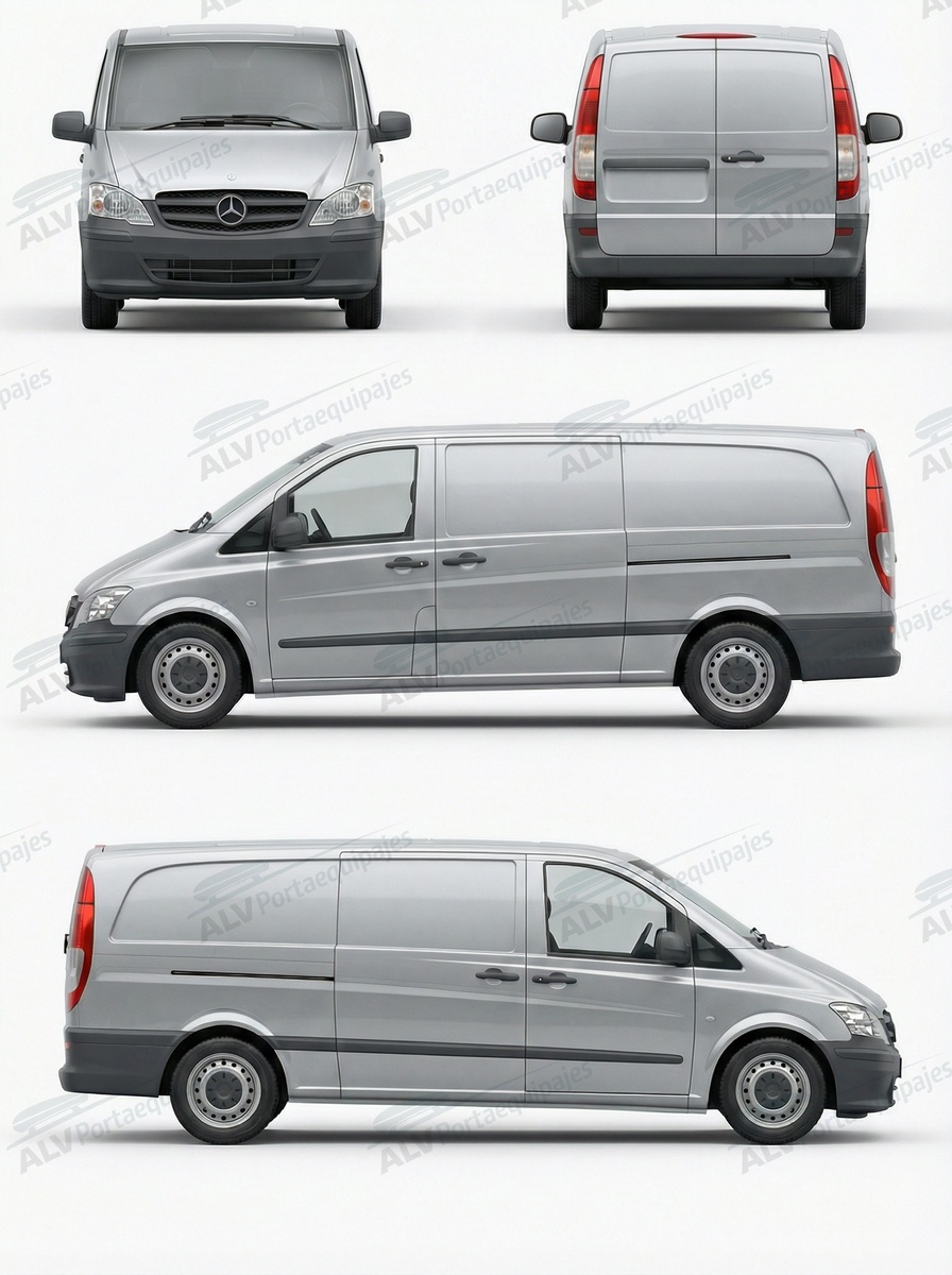 Mercedes Vito L3H1/extralargo (W639) (2003-->2014)