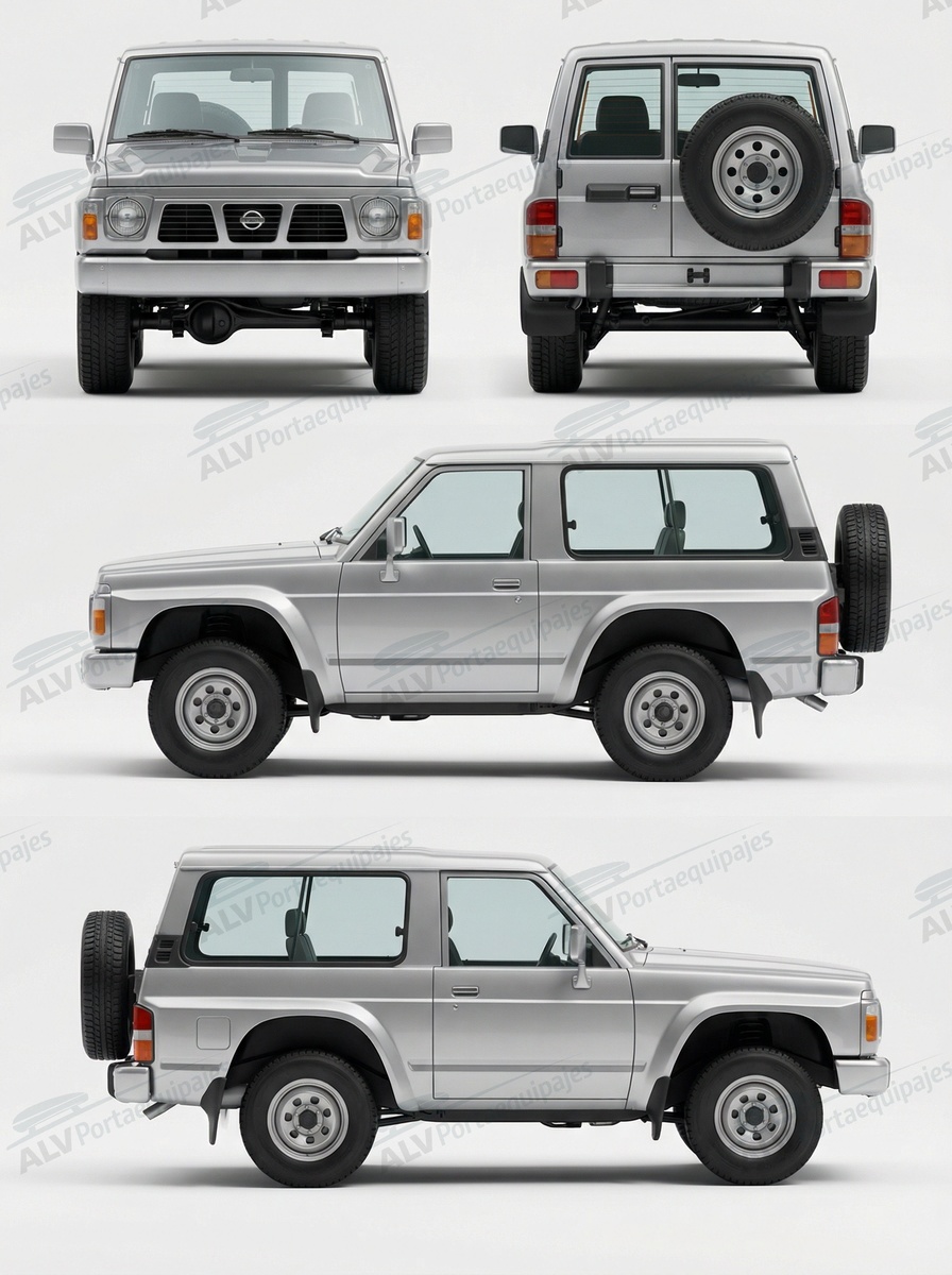 Nissan Patrol GR 3p (Y60 - vierteaguas) (1988-->1997)