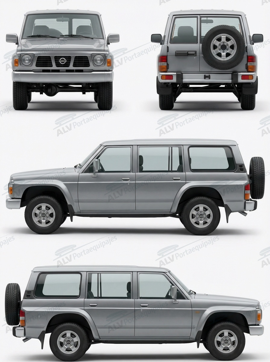 Nissan Patrol GR 5p (Y60 - vierteaguas) (1988-->1997)