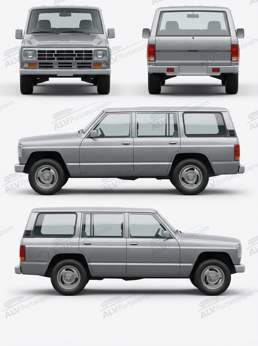 Nissan Patrol 5p (260 - techo normal) (1985-->1996)