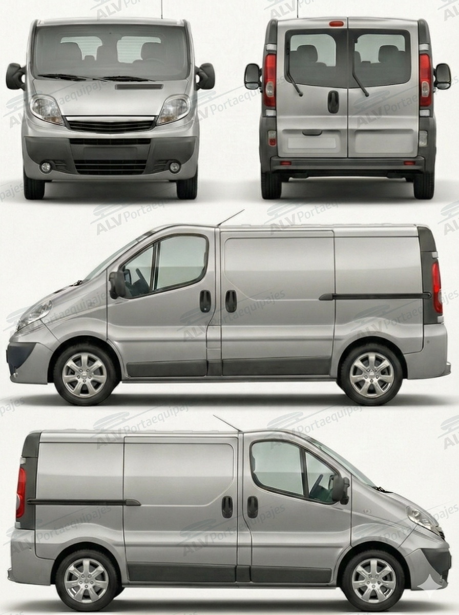 Nissan Primastar L1H1 (X83) (2002-->2016)