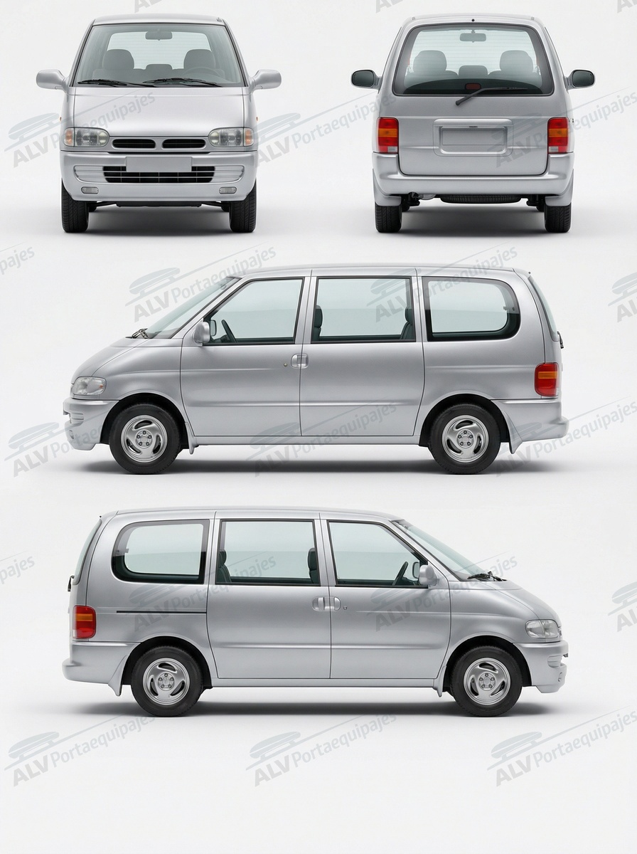 Nissan Serena 5p (C23 - 2 puertas correderas) (1992-->2002)