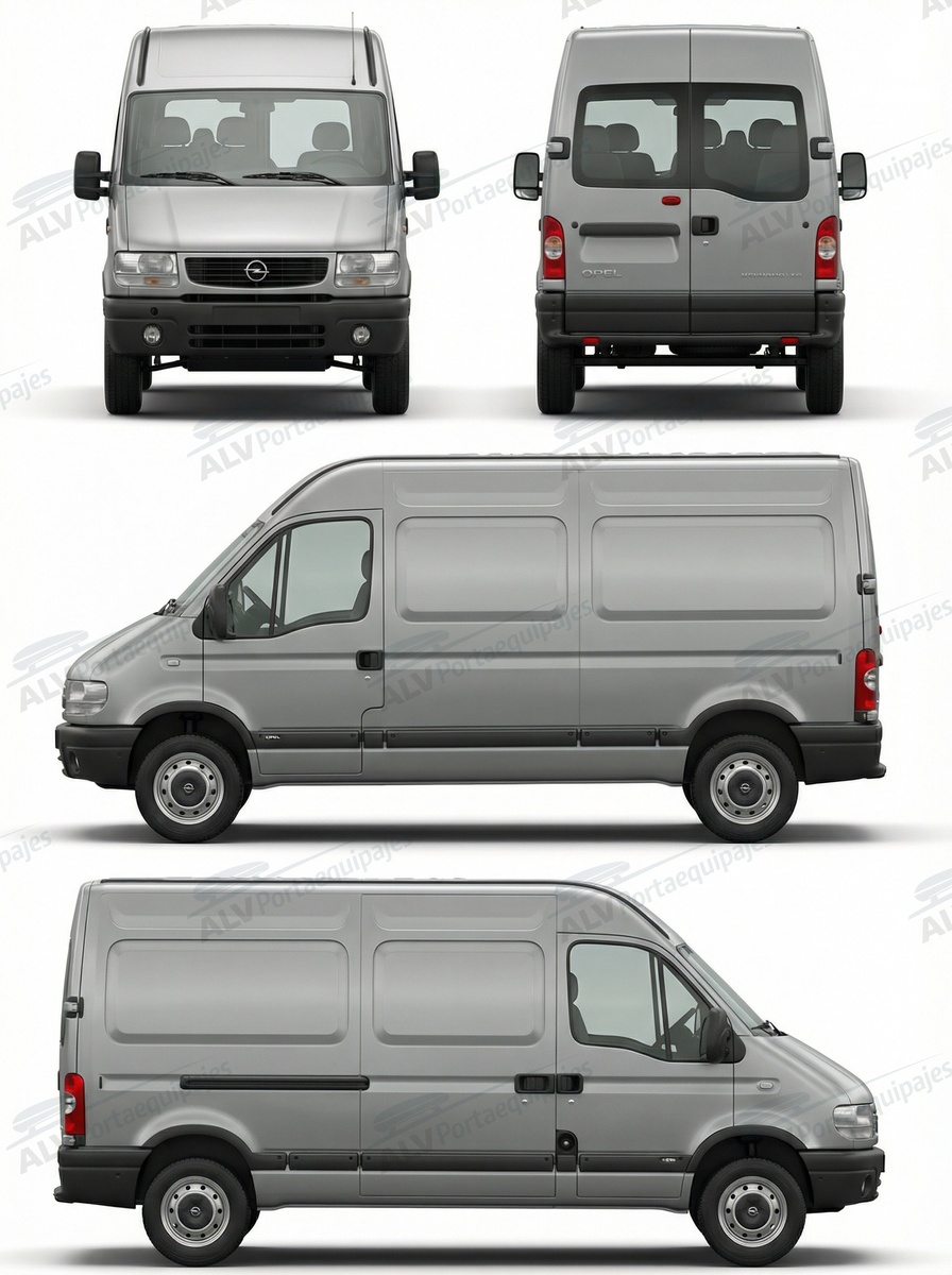Opel / Vauxhall Movano L2H2 (II) (1998-->2010)