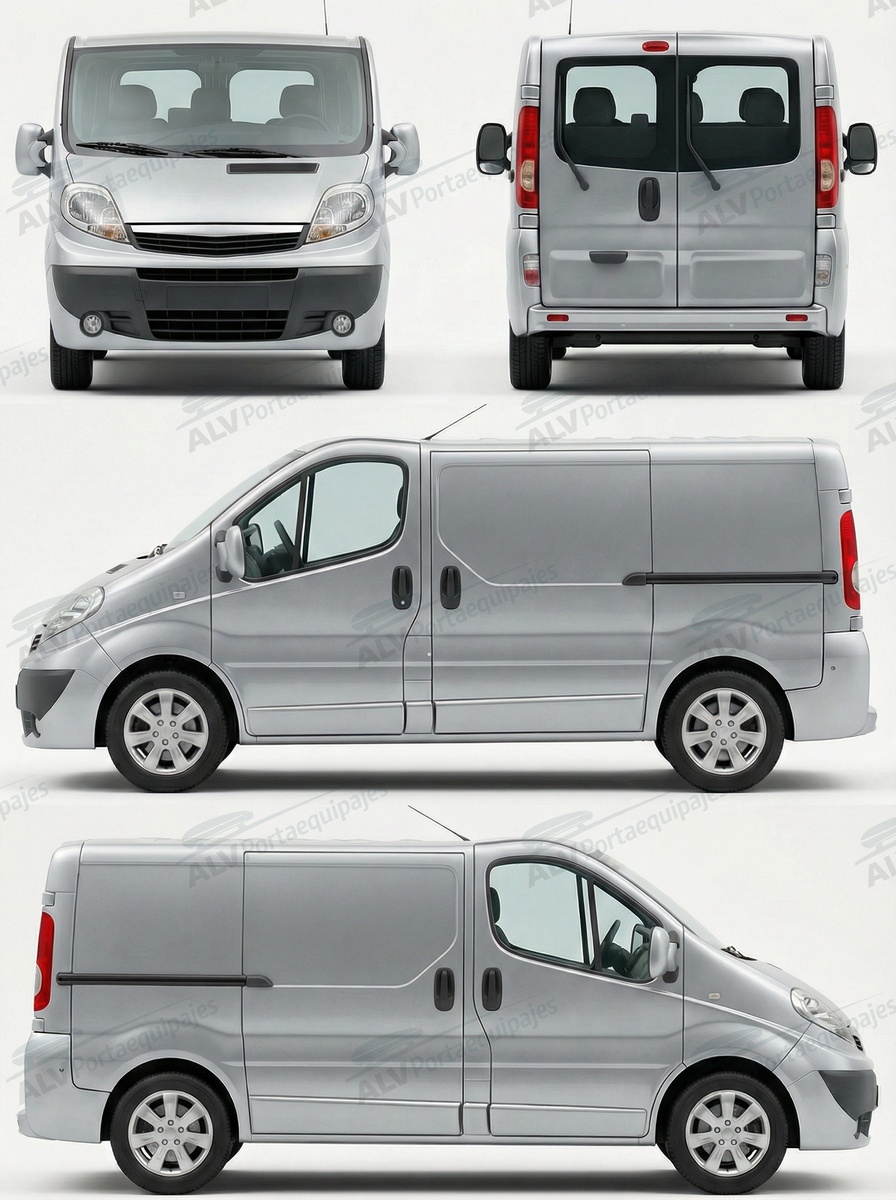 Opel / Vauxhall Vivaro L1H1 (II/X83) (2001-->2014)