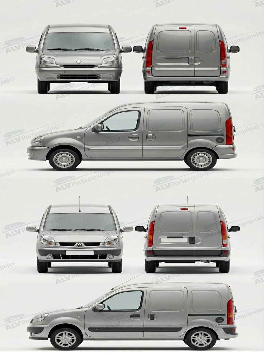 Renault Kangoo  (I - con trampilla) (1997-->2008)