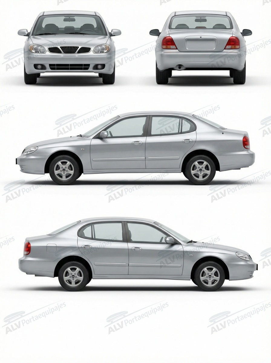 Daewoo Leganza sed&aacute;n 4p (V100 - techo normal) (1997-->2002)