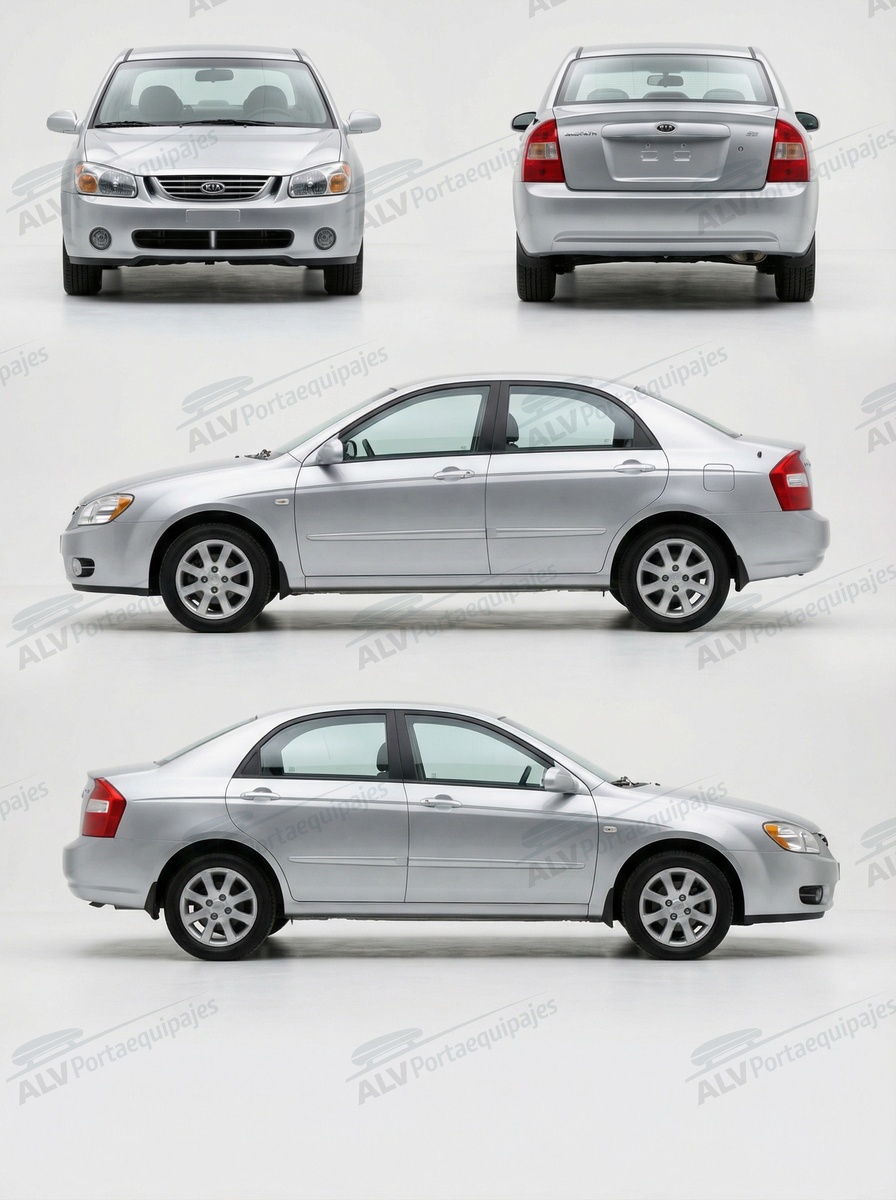Kia Cerato sed&aacute;n 4p (I/LD - techo normal) (2004-->2009)