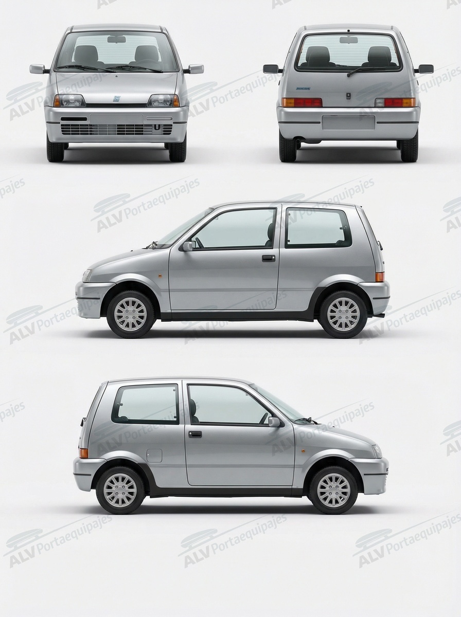 Fiat Cinquecento 3p (techo normal) (1991-->1998)
