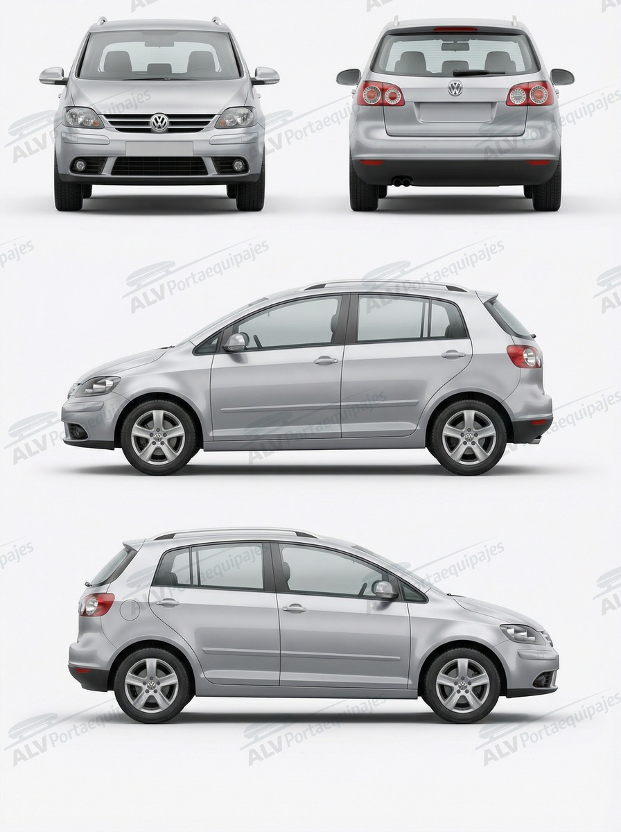 Volkswagen Golf Plus (V - railing) (2004-->2009)