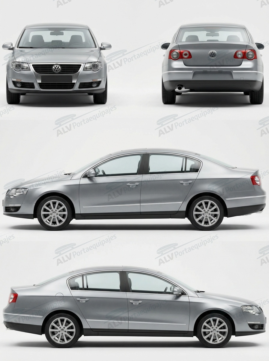 Volkswagen Passat sed&aacute;n 4p (B6/3C - techo normal) (2005-->2011)