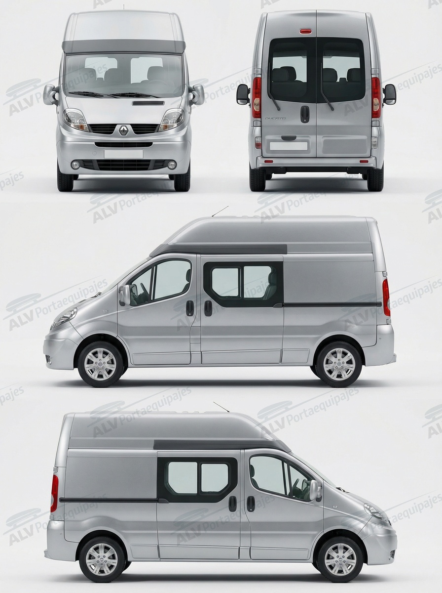 Opel / Vauxhall Vivaro L2H2 (II/X83) (2001-->2014)