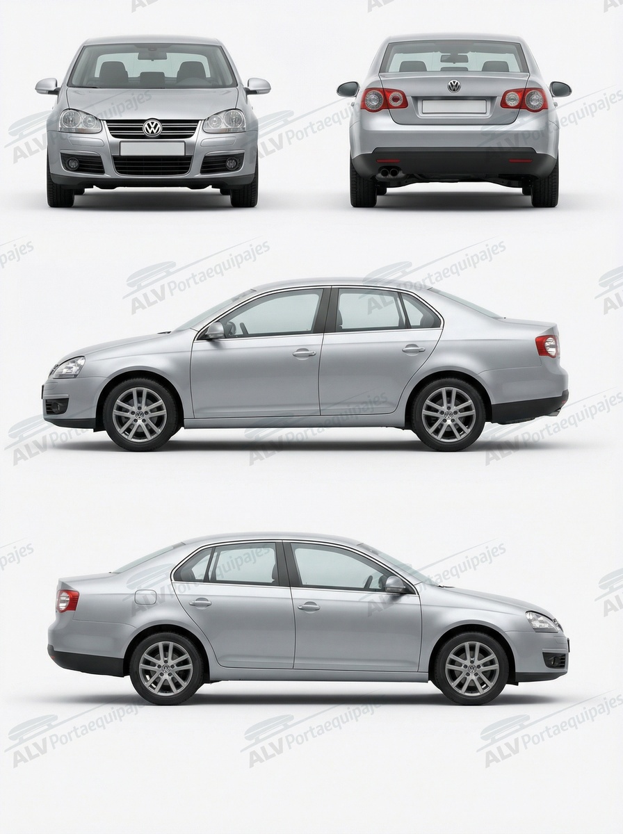 Volkswagen Jetta sed&aacute;n 4p (V - techo normal) (2005-->2011)
