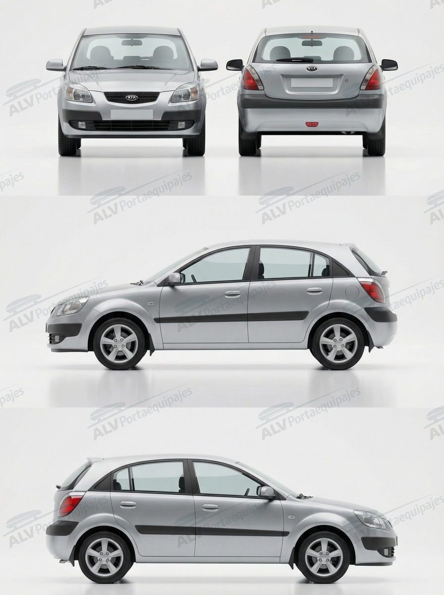 Kia Rio 5p (II/JB - techo normal) (2005-->2011)