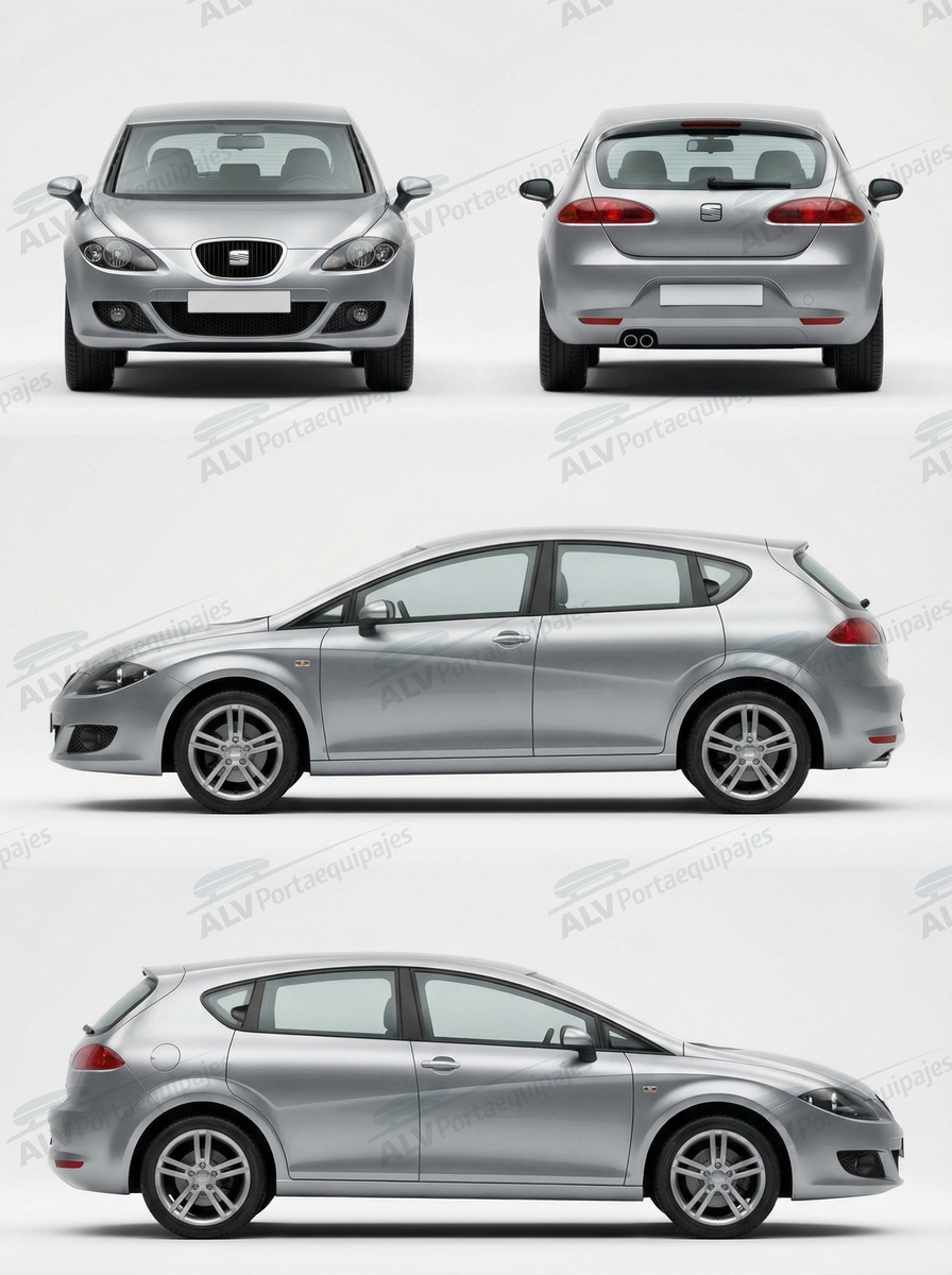 Seat Leon 5p (II - techo normal) (2005-->2013)