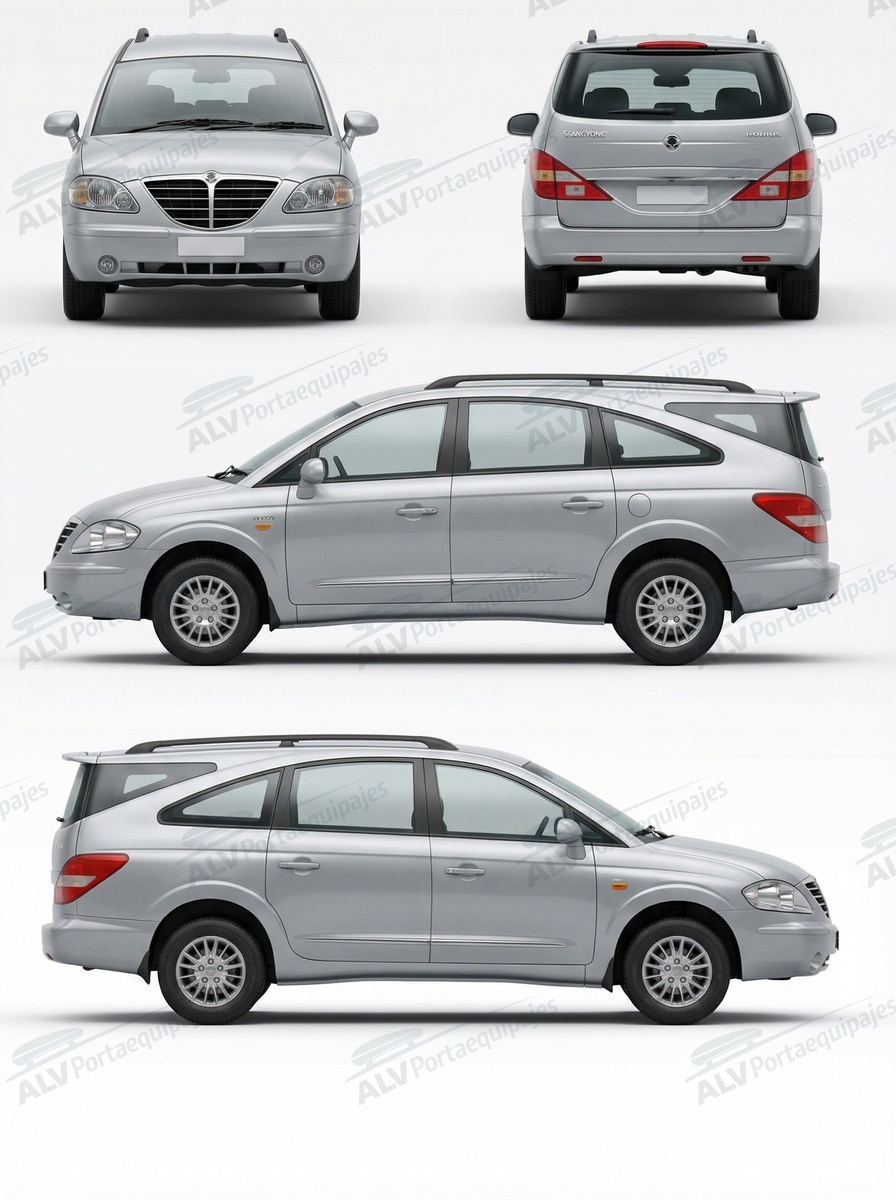 Ssangyong Rodius 5p (I - railing) (2004-->2012)