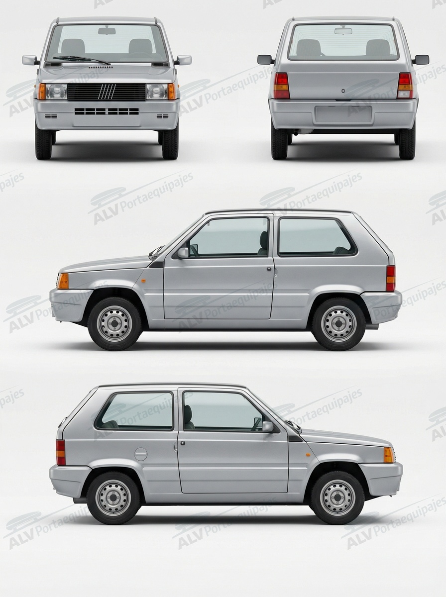 Fiat Panda 3p (I/141 - techo normal) (1980-->2003)