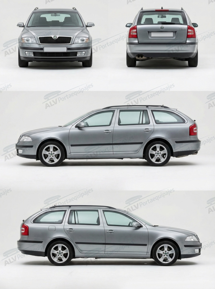 Skoda Octavia Combi (II/1Z - railing) (2004-->2012)