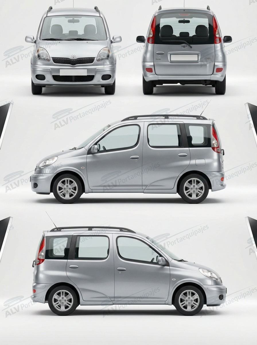 Toyota Yaris Verso 5p MPV (railing) (2000-->2005)