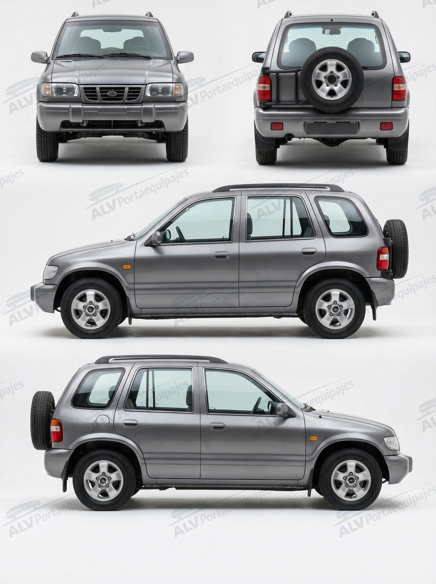 Kia Sportage 5p (I/JA - railing) (1994-->2003)