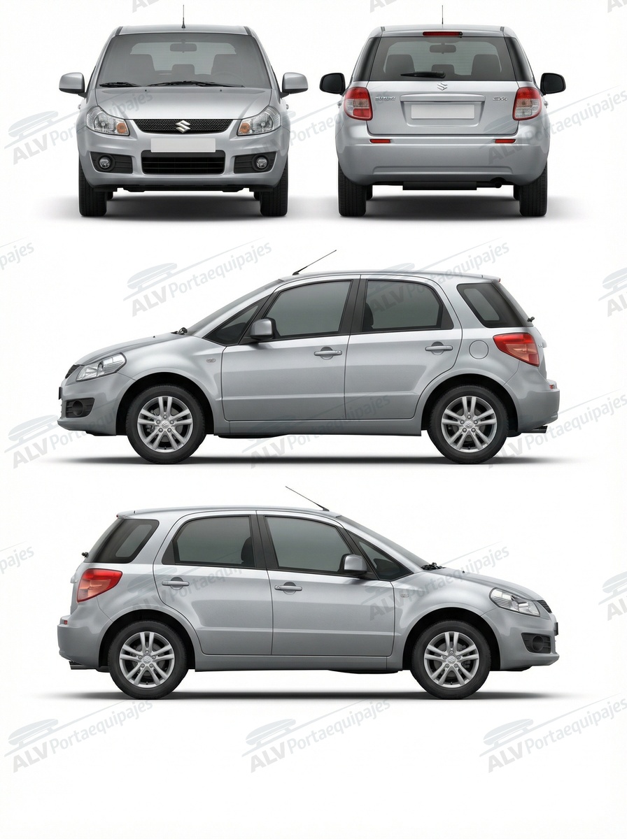 Suzuki SX4 5p (I - railing) (2006-->2014)