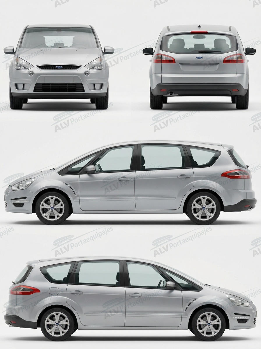 Ford S-Max 5p MPV (I - fixpoint sin techo de vidrio) (2006-->2015)