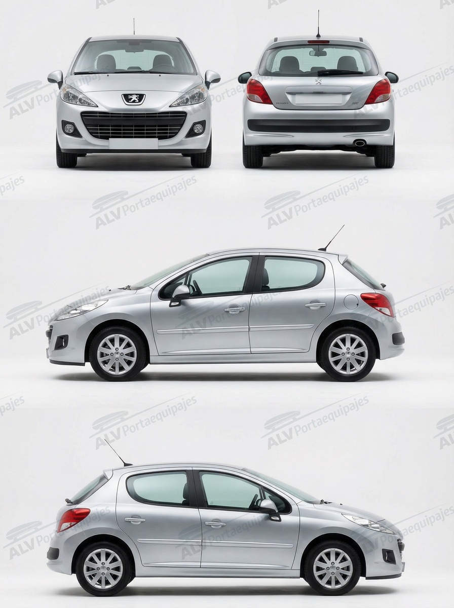 Peugeot 207 5p (fixpoint) (2006-->2012)