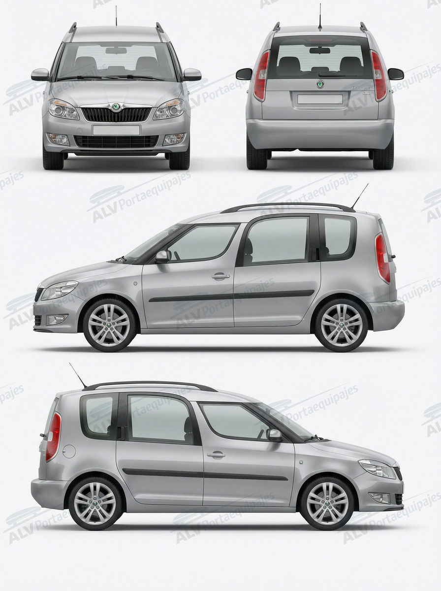 Skoda Roomster 5p (railing) (2006-->2015)