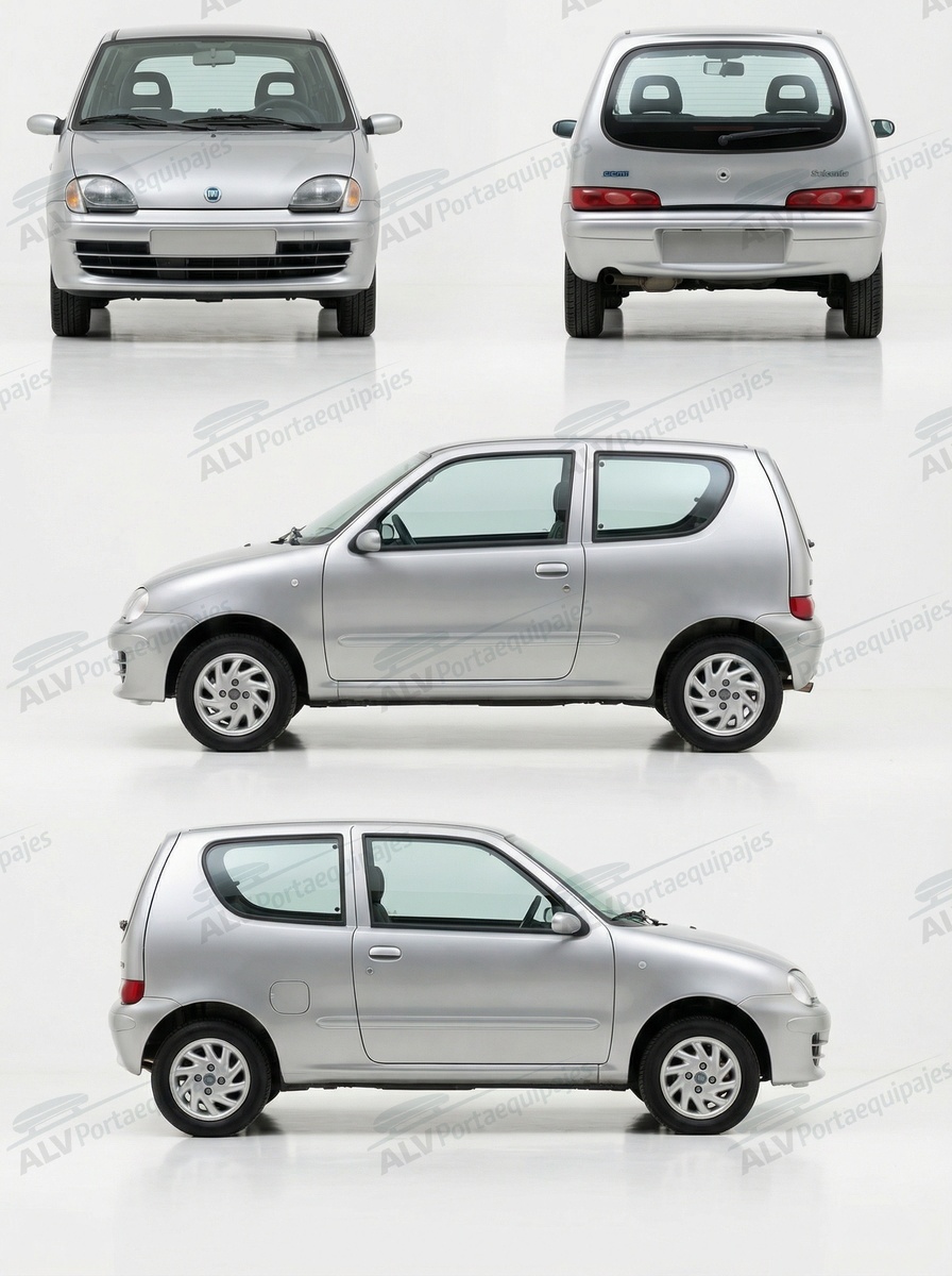 Fiat Seicento 3p (techo normal) (1998-->2010)